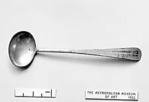 Salt spoon by Unknown Artist