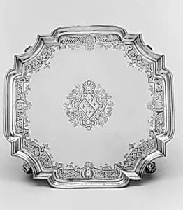 Salver by George Hindmarsh