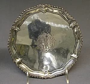 Salver (one of a pair)