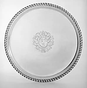 Salver (one of a pair) by Andrew Moore