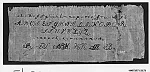 Sampler by Unknown Artist