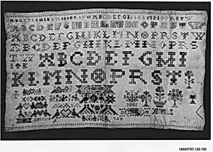 Sampler by Unknown Artist