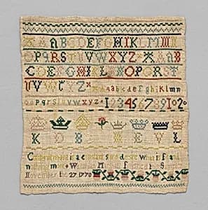 Sampler by Unknown Artist