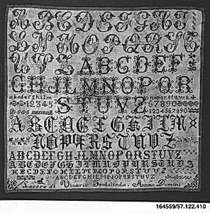 Sampler by Unknown Artist