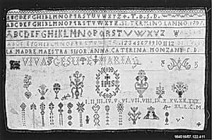 Sampler by Unknown Artist