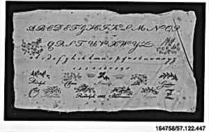 Sampler by Unknown Artist