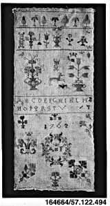 Sampler by Unknown Artist