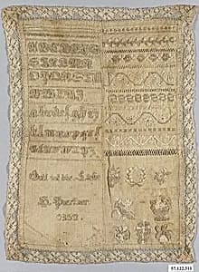 Sampler by Unknown Artist