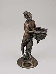 Satyr Holding a Vessel by Andrea Briosco, called Riccio