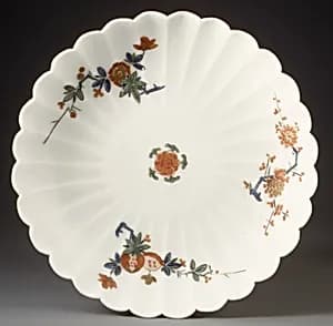 Saucer by Meissen Manufactory