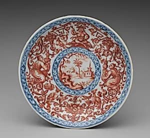Saucer by Ignaz Preissler