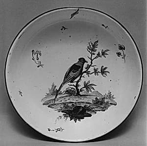 Saucer (part of a service) by Frankenthal Porcelain Manufactory|Karl Theodor period|Adam Bergdoll