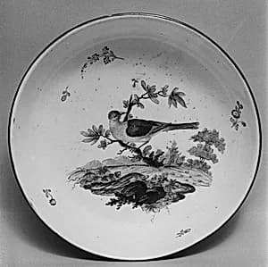 Saucer (part of a service) by Frankenthal Porcelain Manufactory|Karl Theodor period|Adam Bergdoll