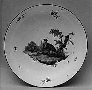 Saucer (part of a service) by Frankenthal Porcelain Manufactory|Adam Bergdoll|Karl Theodor period