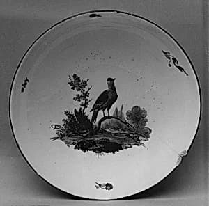 Saucer (part of a service) by Frankenthal Porcelain Manufactory|Karl Theodor period|Adam Bergdoll