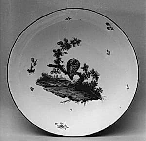 Saucer (part of a service) by Frankenthal Porcelain Manufactory|Karl Theodor period|Adam Bergdoll