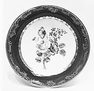 Saucer (part of a service) by Sèvres Manufactory|Charles-Louis Méreaud
