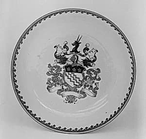 Saucer (part of a service) by Unknown Artist