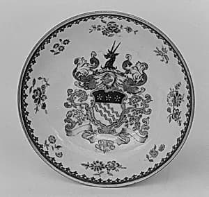 Saucer (part of a service) by Unknown Artist