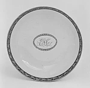 Saucer (part of a service) by Unknown Artist