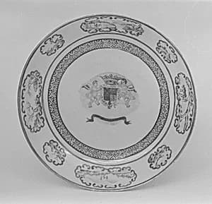 Saucer (part of a service) by Unknown Artist