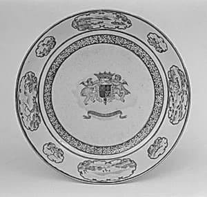 Saucer (part of a service) by Unknown Artist