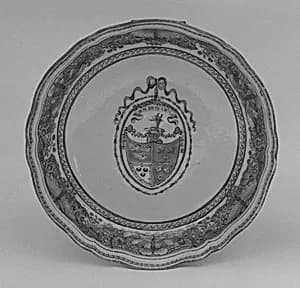 Saucer (part of a service) by Unknown Artist