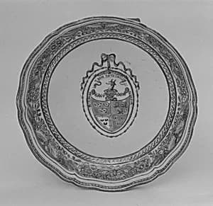 Saucer (part of a service) by Unknown Artist