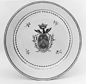 Saucer (part of a service) by Unknown Artist
