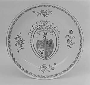 Saucer (part of a service) by Unknown Artist
