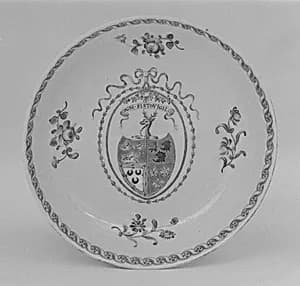 Saucer (part of a service) by Unknown Artist
