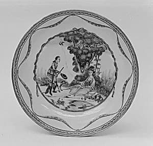 Saucer (part of a service) by Unknown Artist