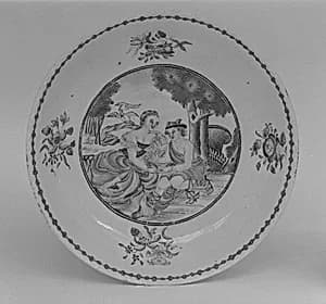 Saucer (part of a service) by Unknown Artist