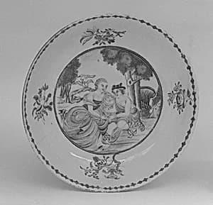 Saucer (part of a service) by Unknown Artist