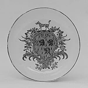 Saucer (part of a service) by James Giles