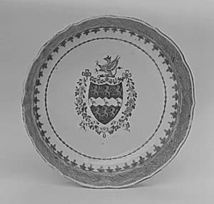 Saucer (part of a service) by Unknown Artist