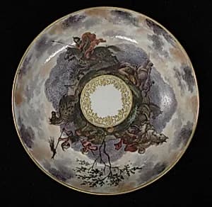 Saucer (part of a service) by Capodimonte Porcelain Manufactory