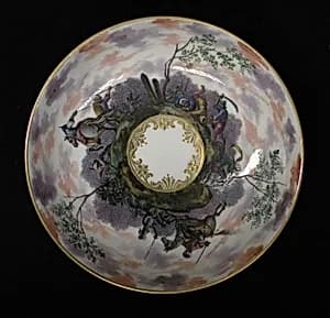 Saucer (part of a service) by Capodimonte Porcelain Manufactory