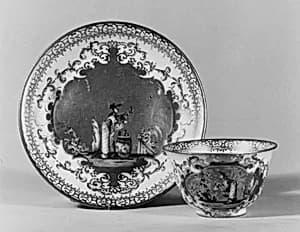 Saucer (part of a service) by Meissen Manufactory