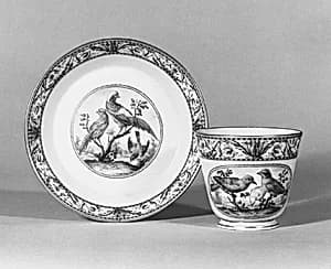 Saucer (part of a service) by Meissen Manufactory|Marcolini Period