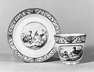 Saucer (part of a service) by Meissen Manufactory|Marcolini Period
