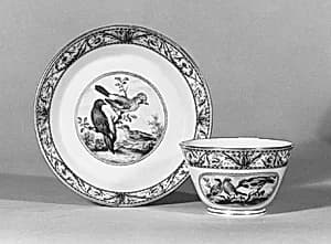 Saucer (part of a service) by Marcolini Period|Meissen Manufactory