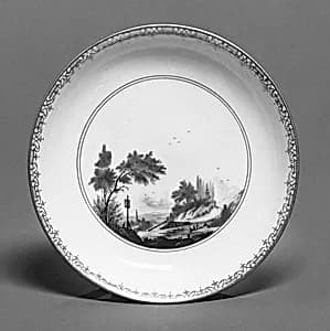 Saucer (part of a service)