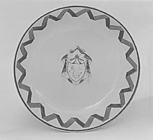 Saucer (part of a set) by Unknown Artist