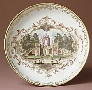 Saucer (part of a set) by Meissen Manufactory
