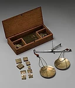 Scales and weights by Unknown Artist