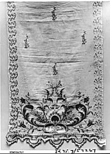 Scarf end by Unknown Artist