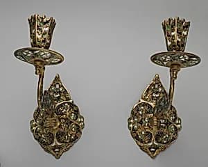Sconce (one of a pair) by Unknown Artist