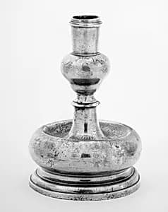 Set of four candlesticks by Unknown Artist