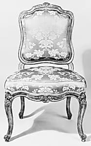 Set of four side chairs by Jean-Baptiste Gourdin